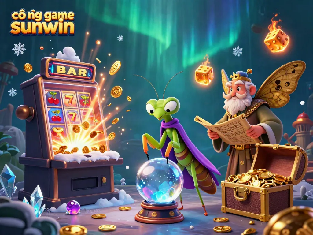 Experience thrilling gameplay at cổng game sunwin with vibrant 3D casino characters and exciting game elements