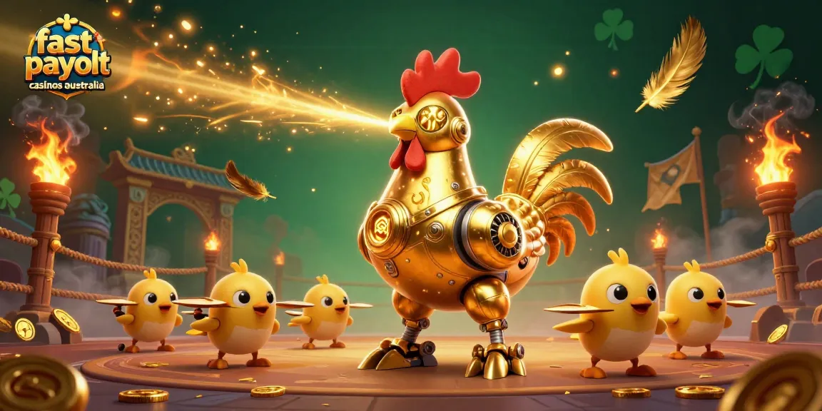 Experience fast payout casinos Australia with an ultra-detailed 3D casino scene combining action and vibrant visuals.
